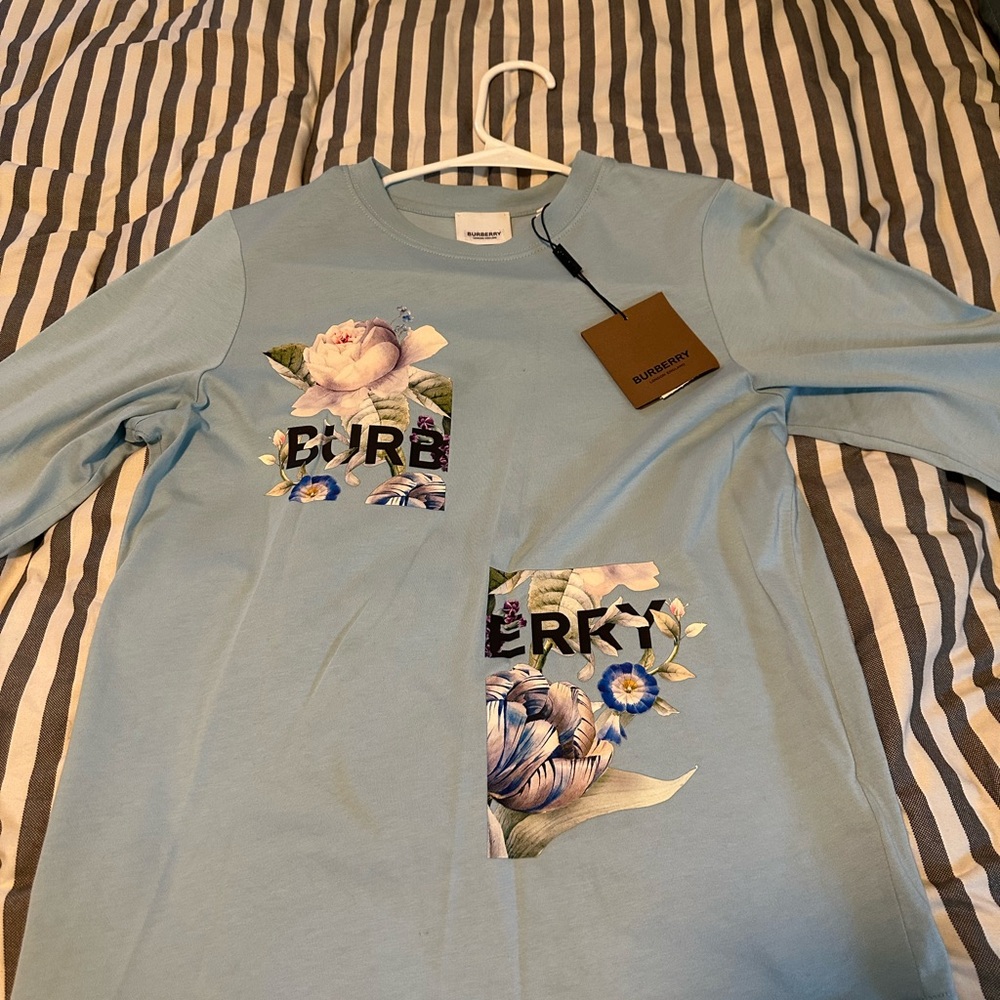 Burberry Powdered Blue Sweatshirt